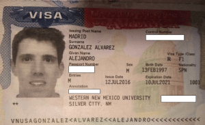 visa de estudiante