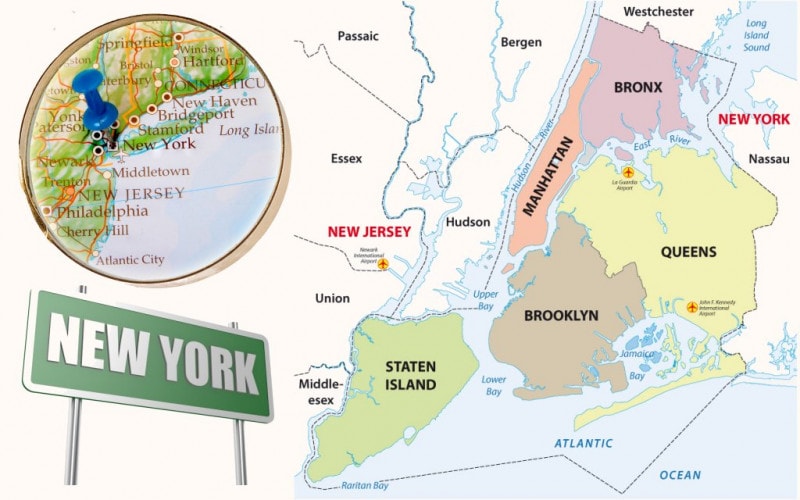 mapa de nueva york